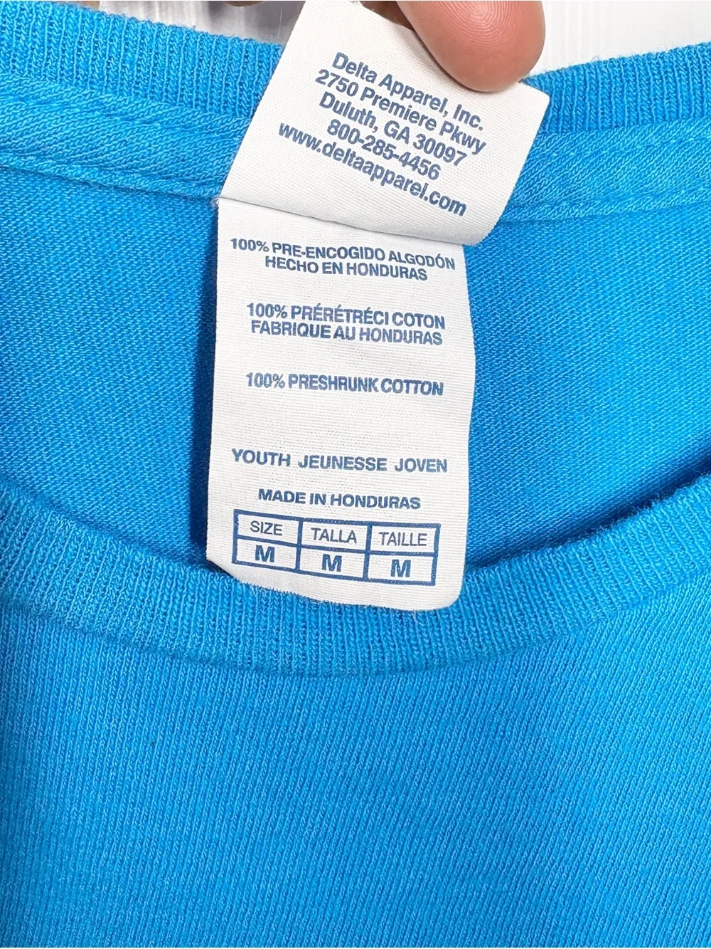Bryce Canyon Kids Short Sleeve Tee Teal Blue Size Medium